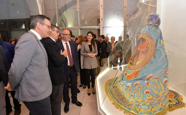 El ministro de Cultura, José Guirao, en su visita a Lorca.