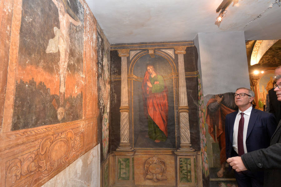 José Guirao ha considerado que la Semana Santa de Lorca es «un tesoro que hay que valorar y difundir por ser única, especial, riquísima»