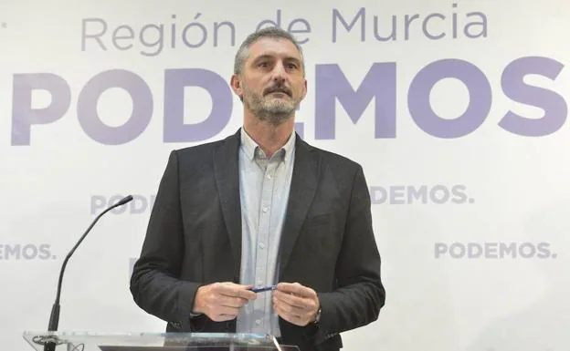 El secretario general y portavoz parlamentario, Óscar Urralburu, en una fotografía de archivo.