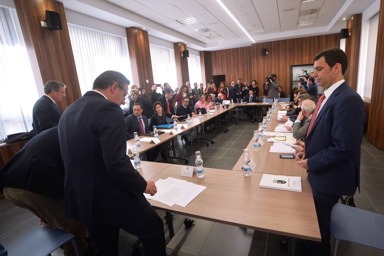 El delegado Diego Conesa confirma que la línea de Madrid estará cortada tres semanas, y solicita «lealtad y rigor»al Gobierno regional para modernizar el ferrocarril.