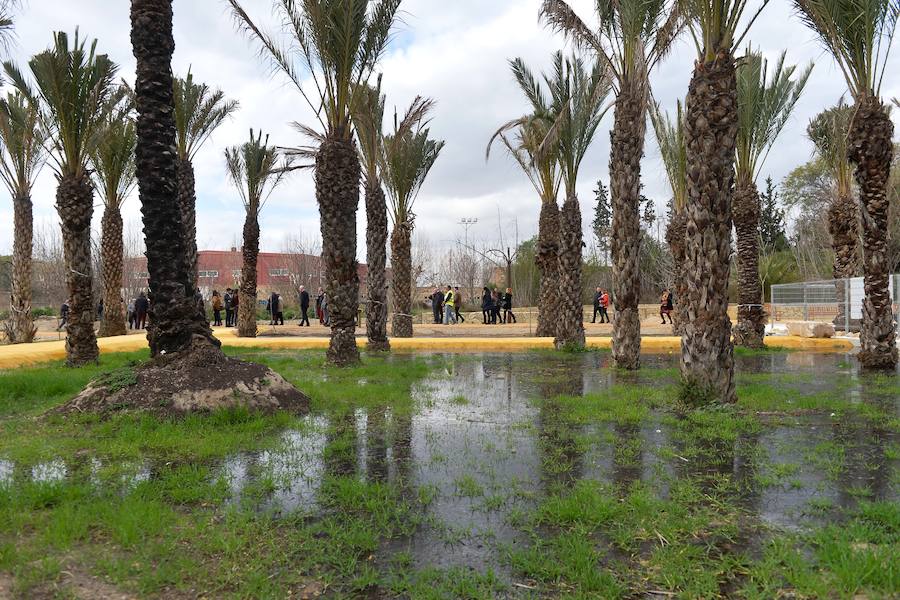 Será el primero en incorporar las nuevas tecnologías. Se ha recuperado la acequia de La Arboleja para escenificar el sistema de riego tradicional, cuenta con más de 500 árboles y 6.000 especies florares, y abrirá las 24 horas del día