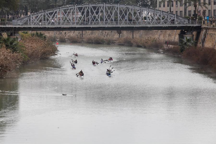 La prueba concluye con una participación récord de 700 palistas y tras una espectacular de competición en el río Segura