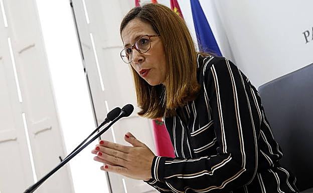 La alcaldesa de Cartagena, Ana Belén Castejón.