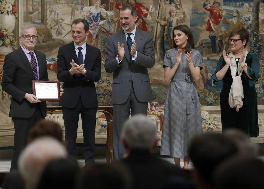 El físico y catedrático de Óptica de la UMU destacó, en nombre de los premiados, que la ciencia fortalece las sociedades democráticas y que España tiene que tener «músculo científico propio»