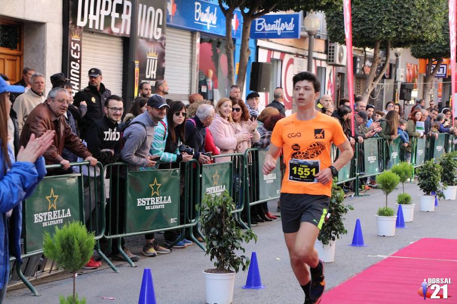 Alejandro Roldán y Ana Vanesa Ruiz vencen en Alcantarilla. El atleta del Virus Trail Running completó los 14 kilómetros en 47,36 minutos, por los 58,31 para la corredora del C.A. Puertas Lorca