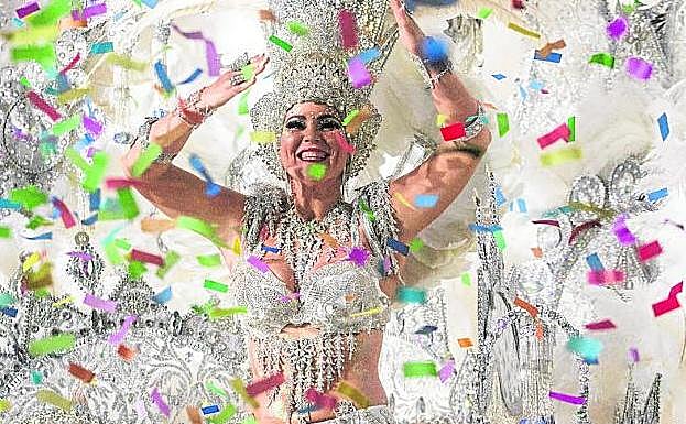 Lara María Varela, de la comparsa Salgueiro. 