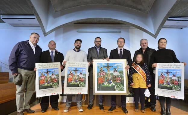 Presentación de la bendición de la simiente del gusano de seda en Los Molinos del Río.