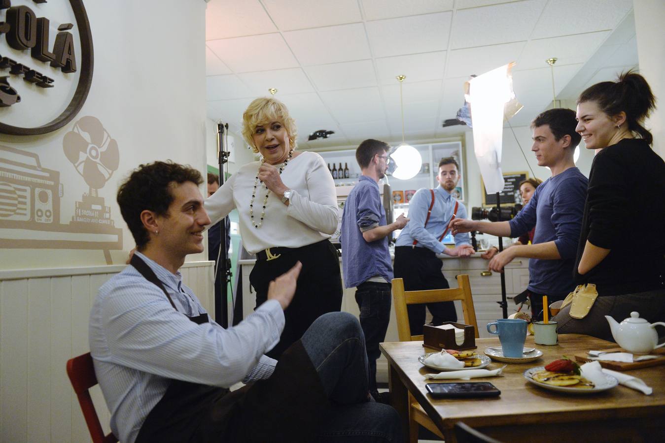 En 'Las cosas absurdas que pensamos y no decimos', la totanera encarna el personaje de Julia en su vuelta al cine después de 40 años