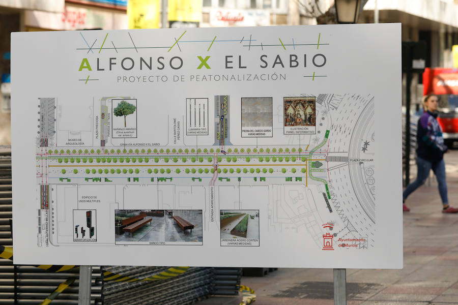 El centro de la ciudad ganará 14.000 metros cuadrados de superficie peatonal antes de que termine el año