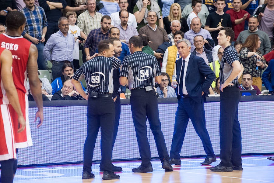Los de Sito Alonso gana al campeón de la Copa del Rey por un punto en el Palacio de los Deportes