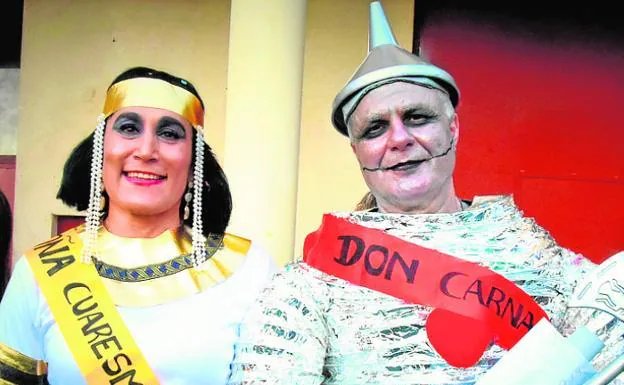Doña Cuaresma y Don Carnal, en Abarán. 