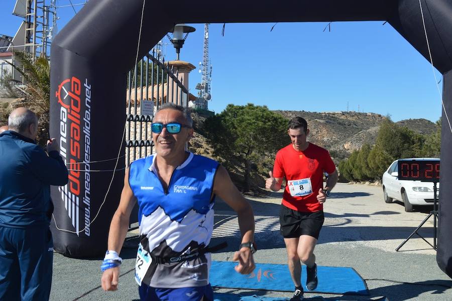 El atleta del Club Triatlón Cartagena completa la prueba en 19:26 minutos, por los 26:04 de la corredora del Cartagena Trail