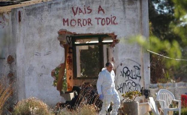 La casa de Godella donde vivía la familia. 