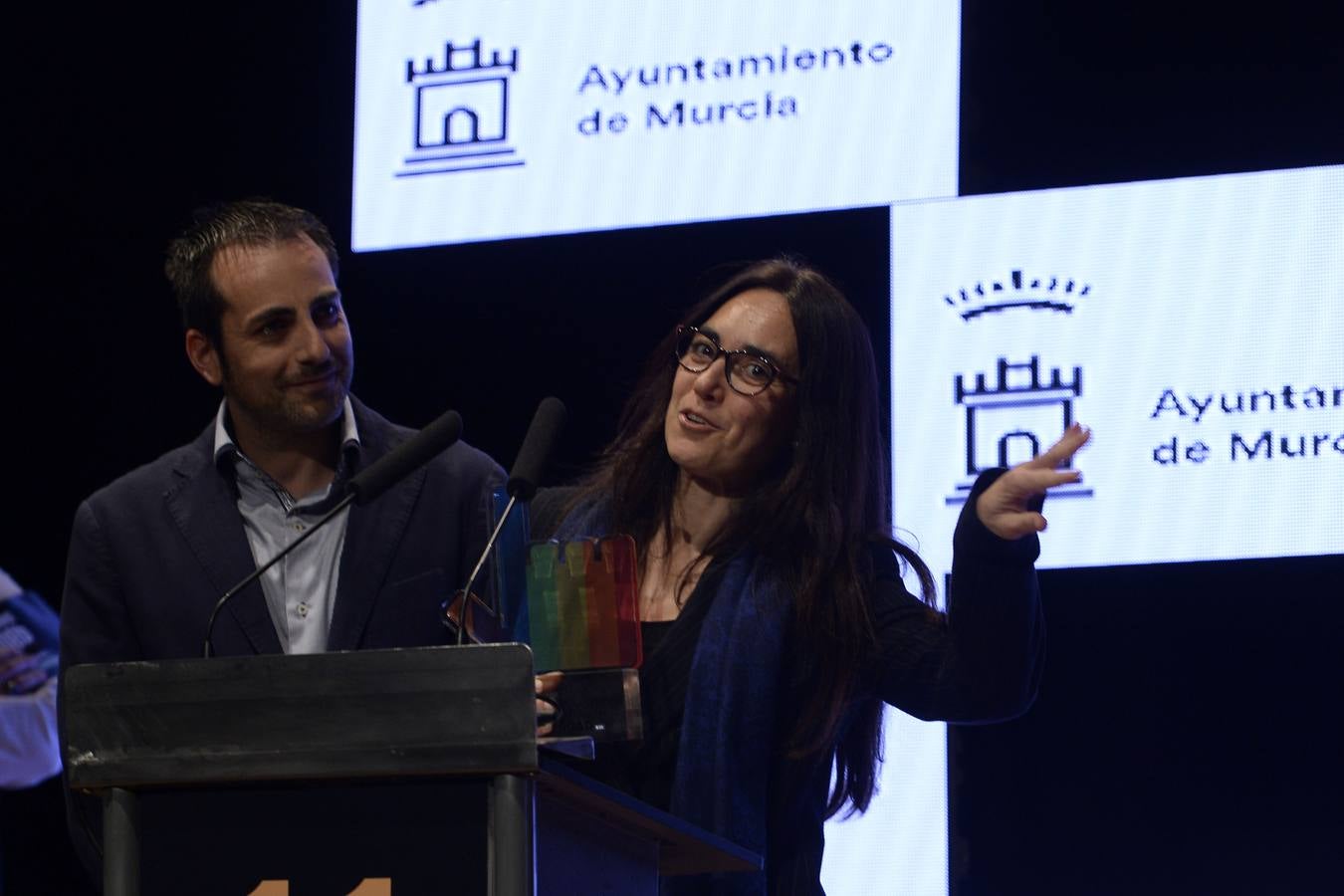 Los Premios Web de laverdad.es cerraron este jueves por la noche su XI edición en un acto en el Auditorio Víctor Villegas de Murcia conducido por el actor y humorista Alex O'Dogherty