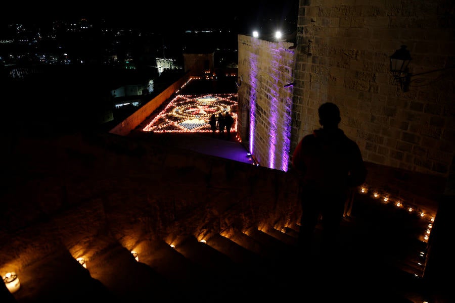 Festival de las Luces Cittadella en Malta; preciosas imágenes lucen por las calles de Victoria