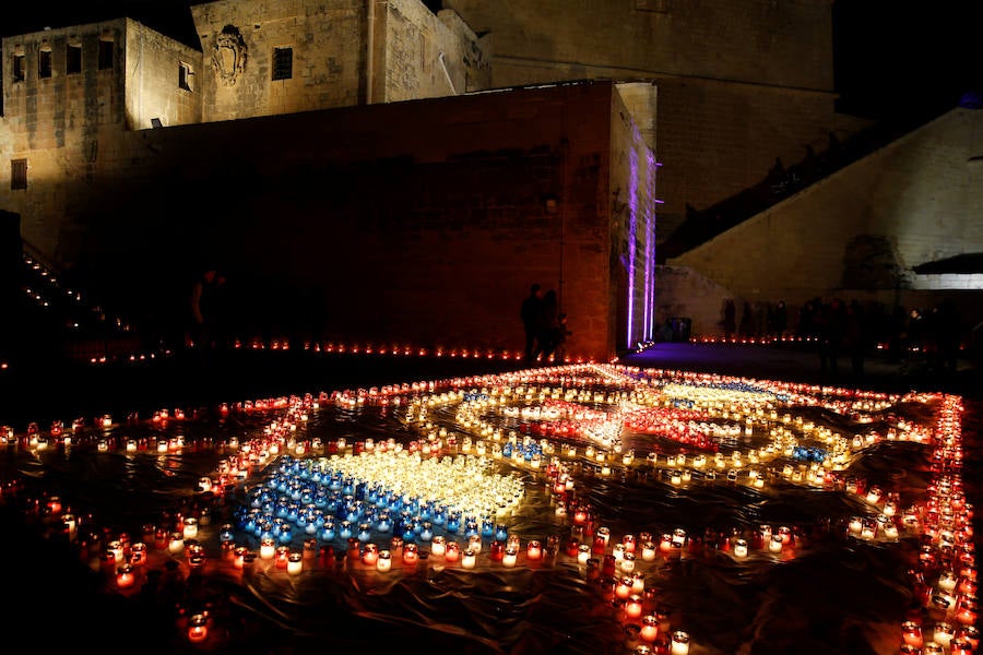 Festival de las Luces Cittadella en Malta; preciosas imágenes lucen por las calles de Victoria
