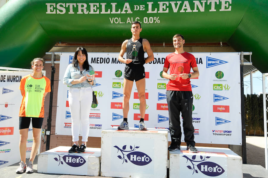 Andrés Mico consigue la victoria en 1 hora y 9 minutos, mientras que Inma Pérez hace una marca de 1 hora y 26 minutos y se lleva la prueba femenina