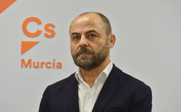 José Luis Martínez, diputado de Ciudadanos en el Congreso por la Región de Murcia, en una imagen de archivo.