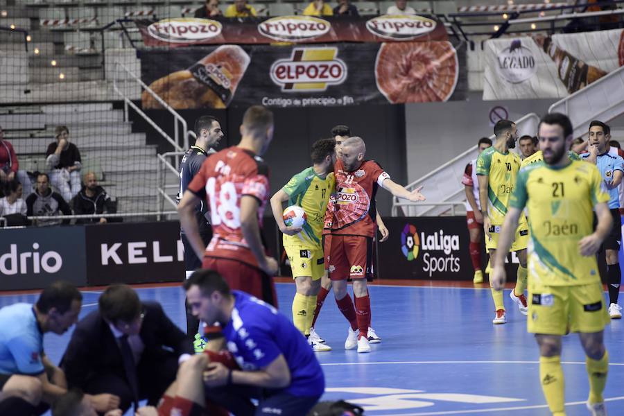 Los murcianos acumulan 18 partidos sin perder mientras que los jienenses ven como se termina su buena dinámica de cuatro encuentros consecutivos haciéndose con el triunfo