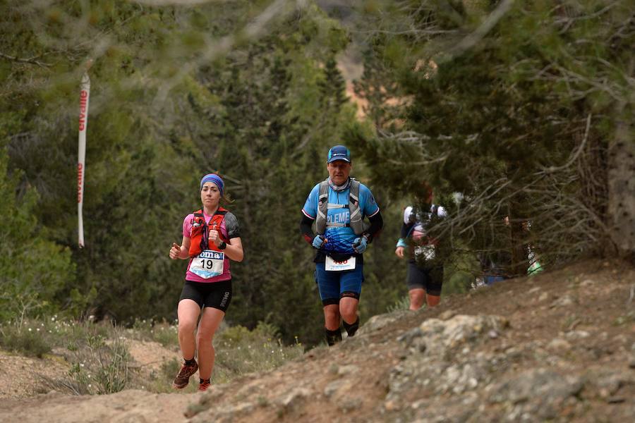 El corredor marroquí asentado en la Region es el más rápido en la prueba de trail running, seguido por el catalán Andreu Simón y el cántabro Borja Fernández