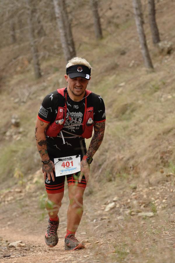 El corredor marroquí asentado en la Region es el más rápido en la prueba de trail running, seguido por el catalán Andreu Simón y el cántabro Borja Fernández