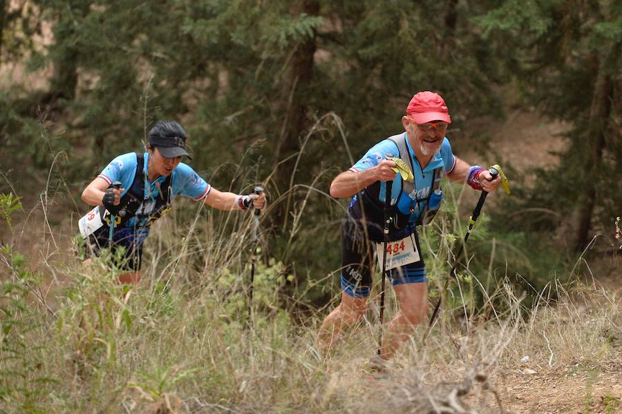 El corredor marroquí asentado en la Region es el más rápido en la prueba de trail running, seguido por el catalán Andreu Simón y el cántabro Borja Fernández