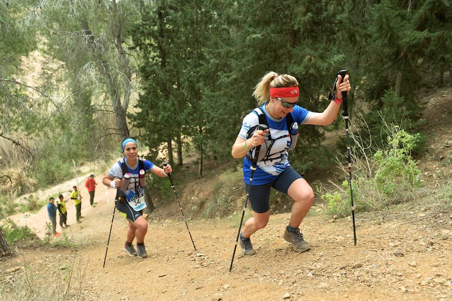 El corredor marroquí asentado en la Region es el más rápido en la prueba de trail running, seguido por el catalán Andreu Simón y el cántabro Borja Fernández