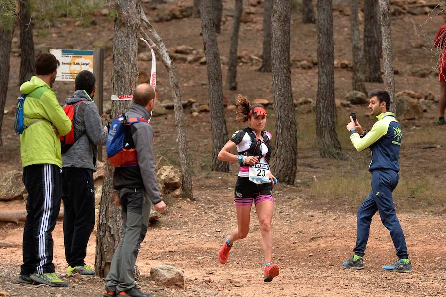 El corredor marroquí asentado en la Region es el más rápido en la prueba de trail running, seguido por el catalán Andreu Simón y el cántabro Borja Fernández