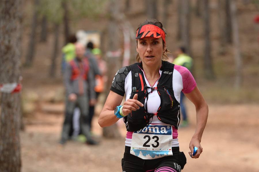 El corredor marroquí asentado en la Region es el más rápido en la prueba de trail running, seguido por el catalán Andreu Simón y el cántabro Borja Fernández