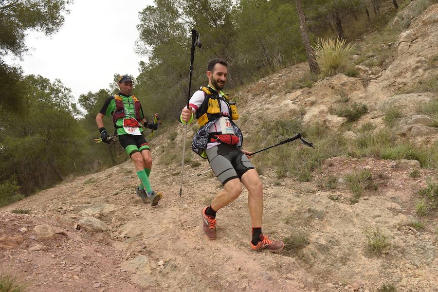 El corredor marroquí asentado en la Region es el más rápido en la prueba de trail running, seguido por el catalán Andreu Simón y el cántabro Borja Fernández