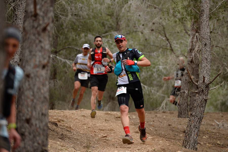 El corredor marroquí asentado en la Region es el más rápido en la prueba de trail running, seguido por el catalán Andreu Simón y el cántabro Borja Fernández