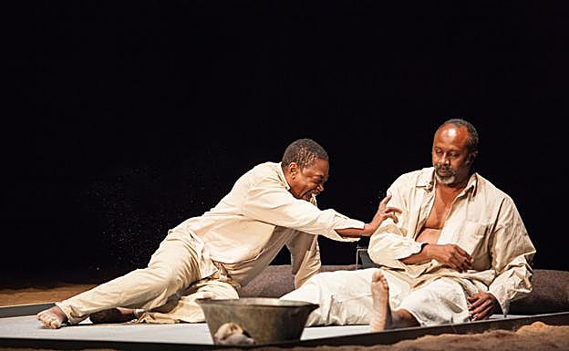 Un momento del montaje teatral 'The Island'. 