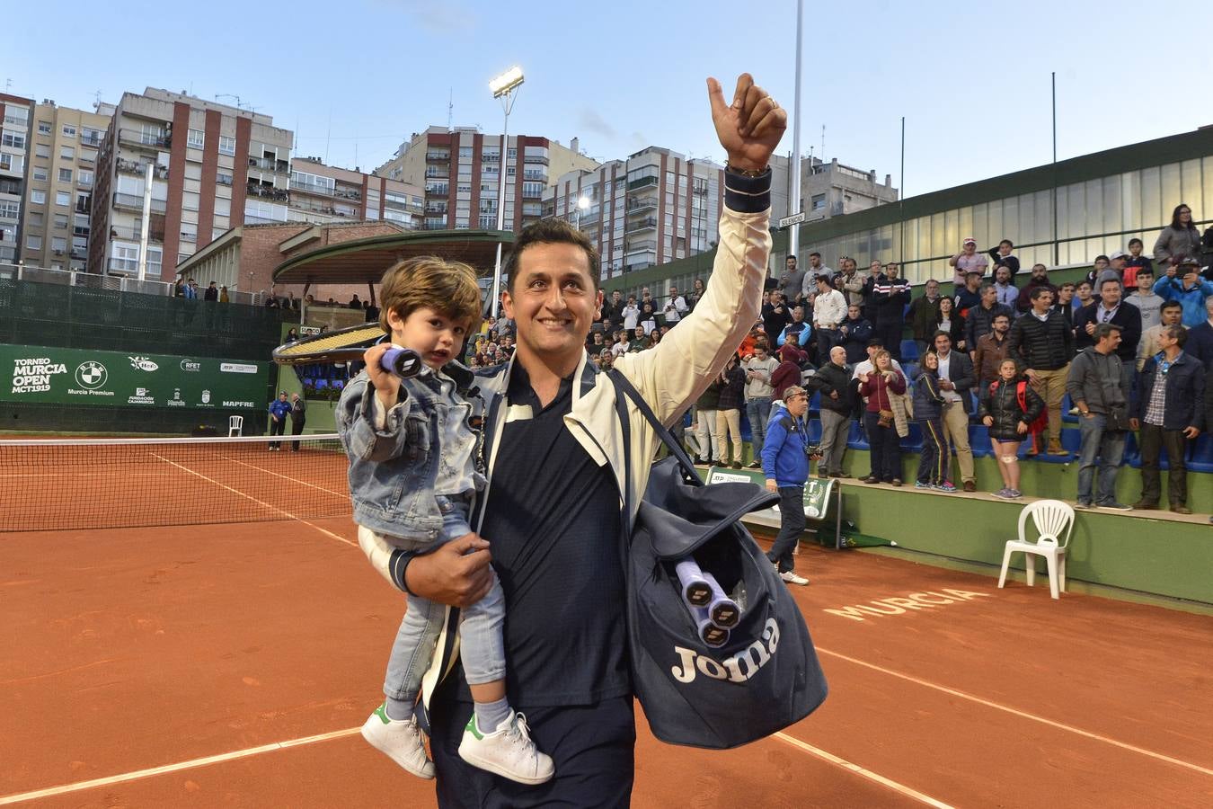 El tenista ilicitano Mario Vilella se impone al murciano en la segunda jornada de la ATP Challenger Murcia Open