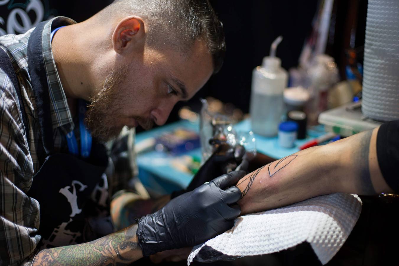 Más de 60 expositores nacionales e internacionales participan en Expo Tattoo 2019, la primera feria dedicada al tatuaje que se lleva a cabo en República Dominicana.