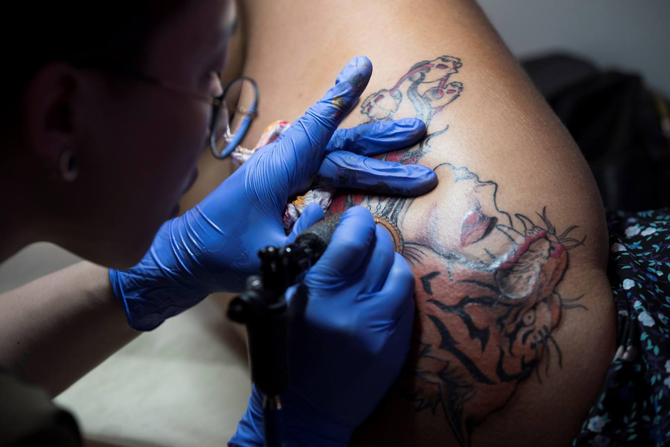 Más de 60 expositores nacionales e internacionales participan en Expo Tattoo 2019, la primera feria dedicada al tatuaje que se lleva a cabo en República Dominicana.