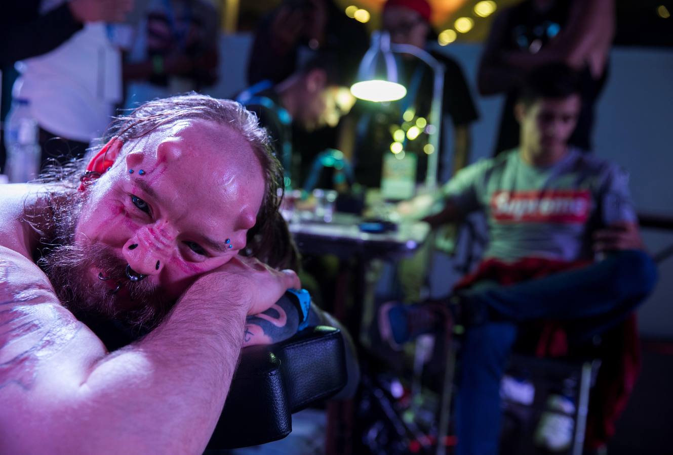 Más de 60 expositores nacionales e internacionales participan en Expo Tattoo 2019, la primera feria dedicada al tatuaje que se lleva a cabo en República Dominicana.