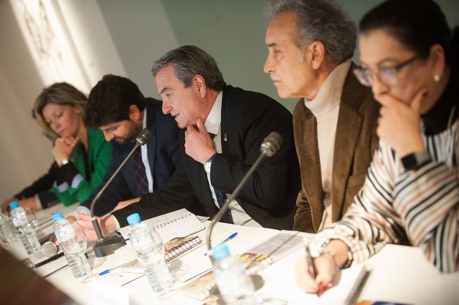 La Región de Murcia contará con la primera organización nacional de productores de fruta con la unión de Apoexpa y Fecoam, según se informó en el cónclave, celebrado en el Museo Pedro Cano de Blanca