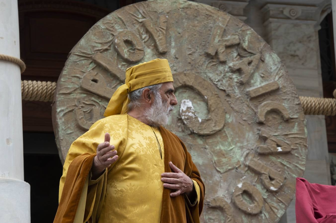 Actores de la Escuela Municipal de Teatro, coordinados por su director, Alfredo Sánchez, pusieron sobre las tablas este drama del Cristianismo.