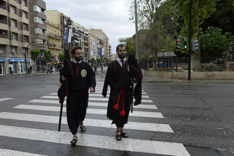 El desfile tenía previsto comenzar a las 18.30 horas desde la iglesia de Nuestra Señora del Carmen