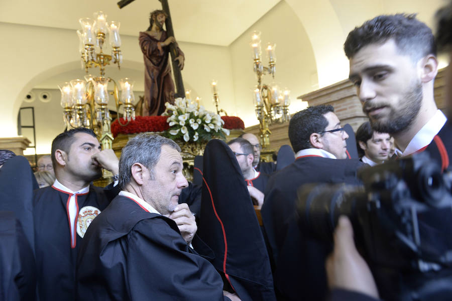 El desfile tenía previsto comenzar a las 18.30 horas desde la iglesia de Nuestra Señora del Carmen