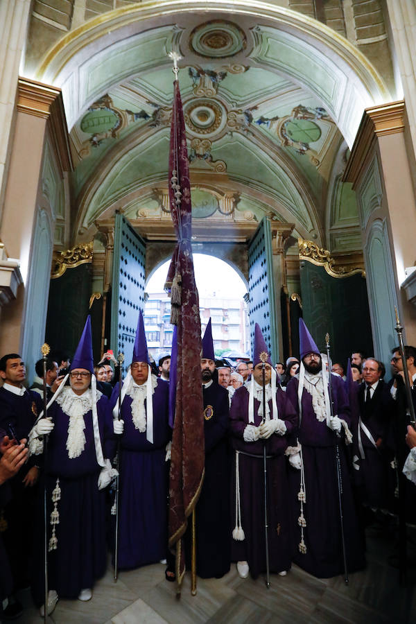 Una de las citas más emblemáticas y esperadas de la Semana Santa en la Región y en la capital murciana se cancela a causa de las condiciones meteorológicas