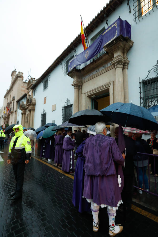 Una de las citas más emblemáticas y esperadas de la Semana Santa en la Región y en la capital murciana se cancela a causa de las condiciones meteorológicas