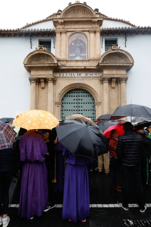 Una de las citas más emblemáticas y esperadas de la Semana Santa en la Región y en la capital murciana se cancela a causa de las condiciones meteorológicas