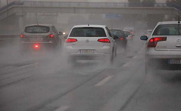 Caos por la gota fría que ha descargado en Murcia
