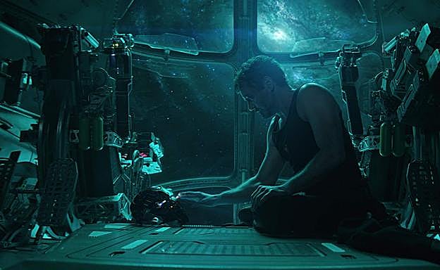 Iron Man, en un fotograma de la película.