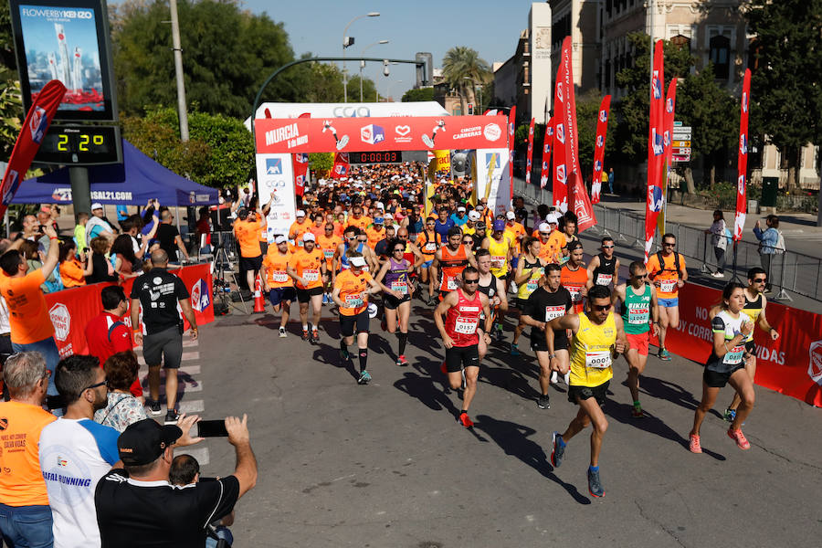 El ganador masculino completó la prueba en un tiempo de 32:19 minutos, por los 39:01 para la ganadora femenina