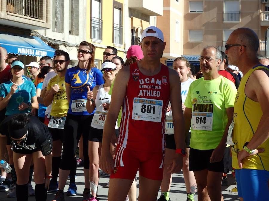 El atleta del Filippedes Moratalla se lleva la IV Carrera Solidaria Down con un tiempo de 30:46 minutos, por los 44:45 para la ganadora femenina