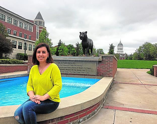 La psicóloga e investigadora postdoctoral de la Fundación Séneca en la Universidad de Missouri (Estados Unidos), Clara López Mora. 