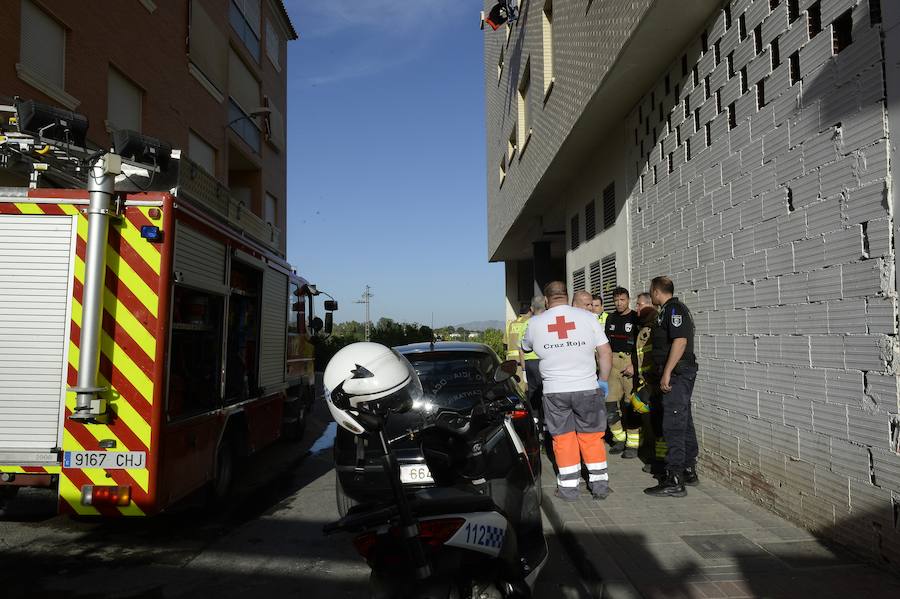 El fuego se originó en un cuadro de contadores presuntamente manipulado para disponer de electricidad de forma ilegal