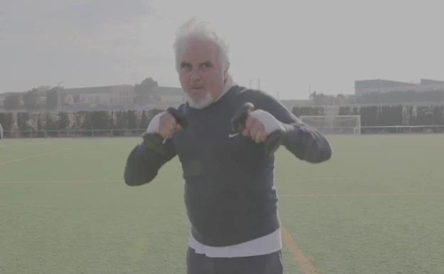 José Mercader, el pedáneo de Sucina, en el vídeo. 